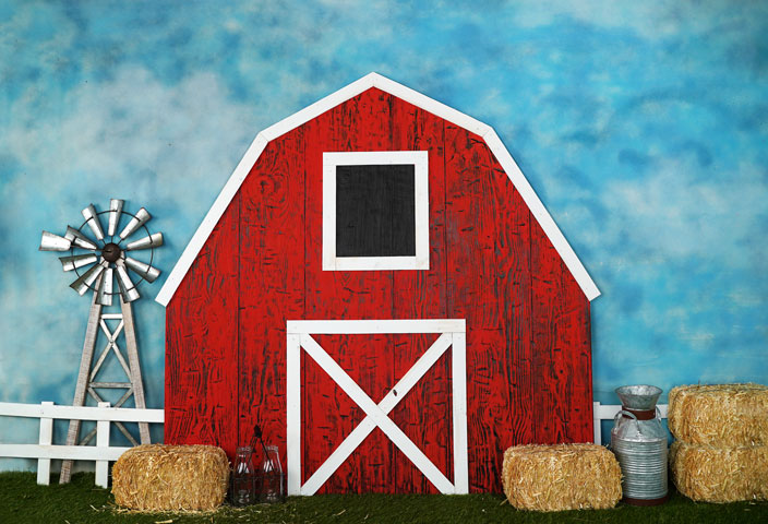 Kate Barnyard Fun Children Summer Backdrops Designed by Arica Kirby -UK