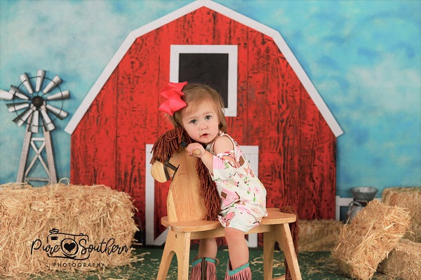 Kate Barnyard Fun Children Summer Backdrops Designed by Arica Kirby -UK