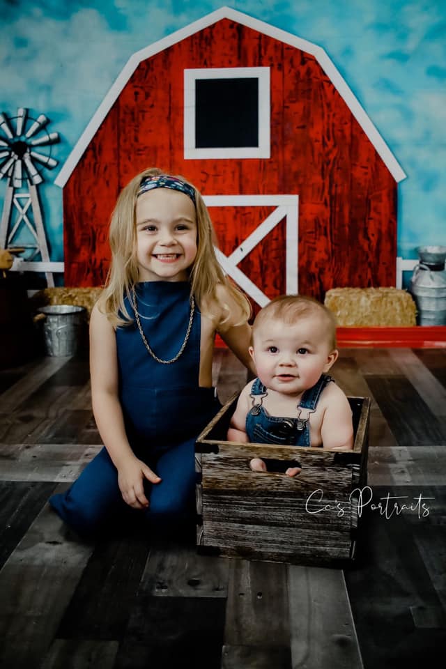 Kate Barnyard Fun Children Summer Backdrops Designed by Arica Kirby -UK