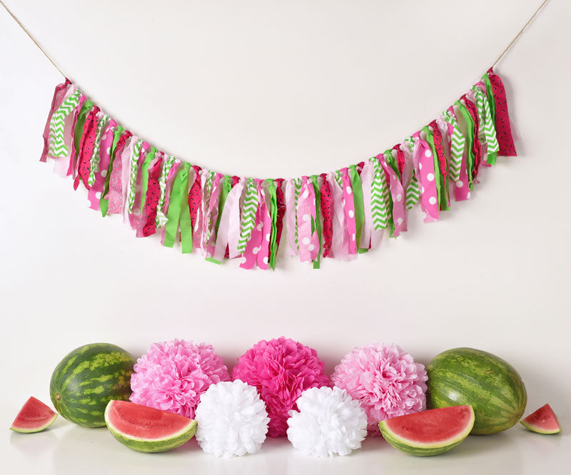 Kate Summer Watermelon Birthday Backdrop Designed by Mandy Ringe Photography -UK