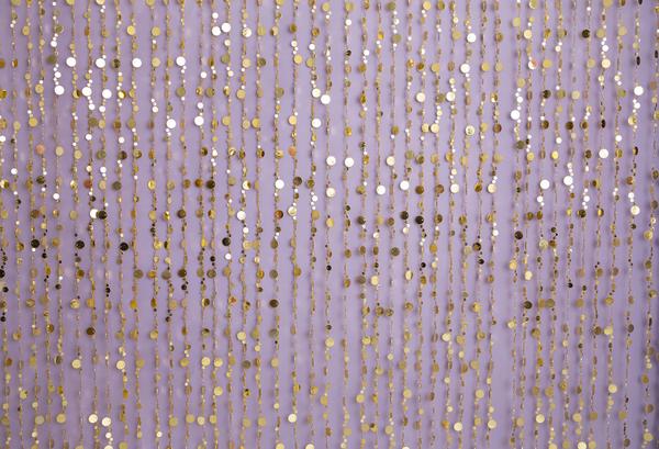 Kate Purple Gold Dots Children Backdrop for Photography Designed by Lisa B -UK