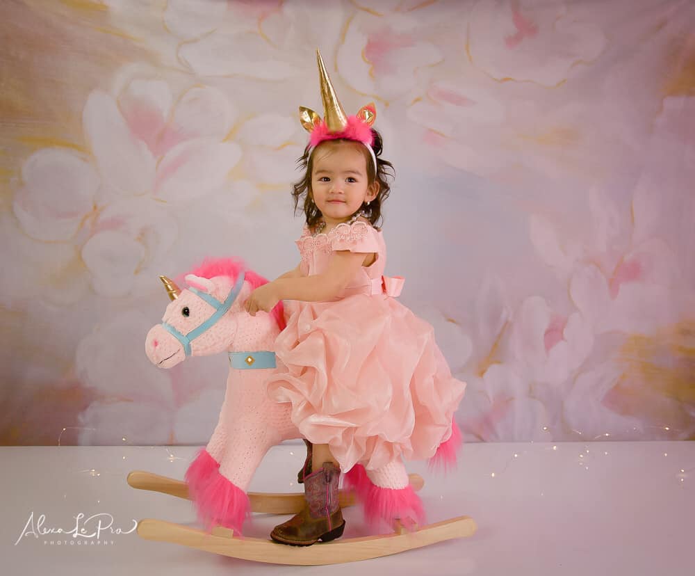 Kate Painting flowers Fine art Photography Backdrops -UK