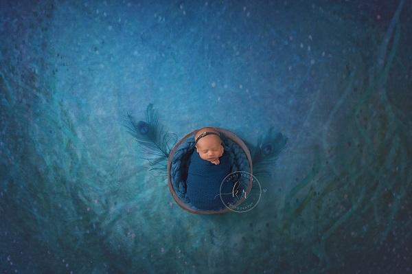 Kate Undersea World Mermaid's Mantle Backdrop for Photography Designed by Modest Brushes -UK