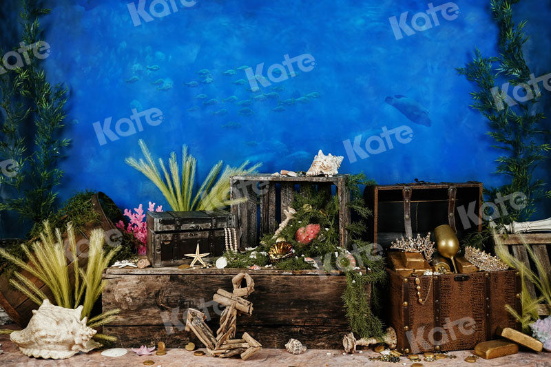 Kate Under the Sea with Fish Backdrops Designed by Arica Kirby -UK