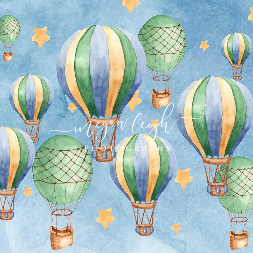 Kate Hot Air Balloons Backdrop Designed by Megan Leigh Photography -UK