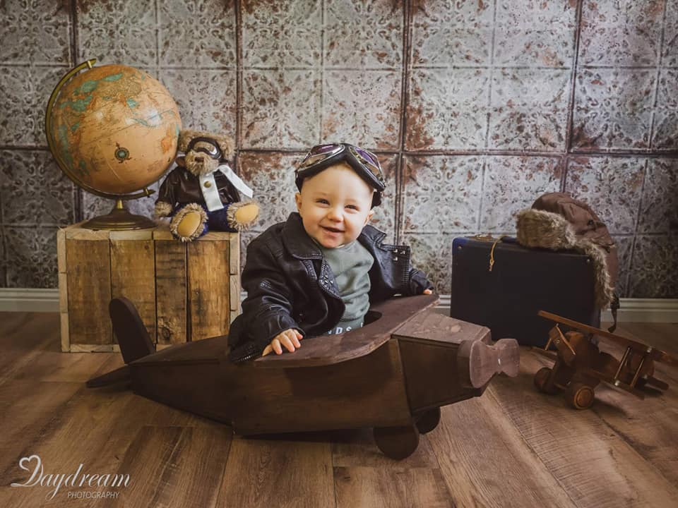 Kate Rusted White Tiles Backdrop Designed By Arica Kirby -UK