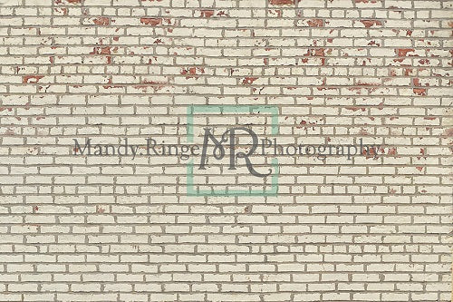 Distressed Brick Wall Backdrop