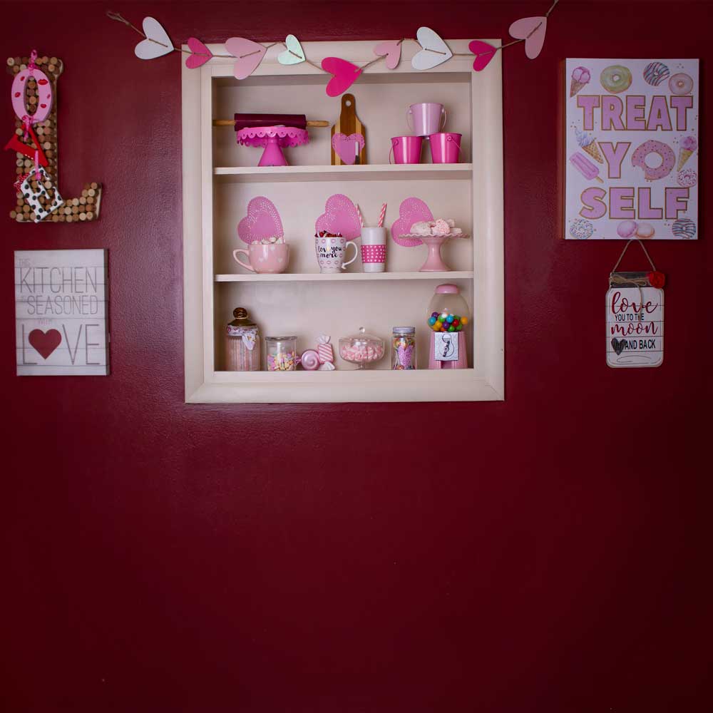 Kate Valentines Kitchen Backdrop Designed By Erin Larkins -UK