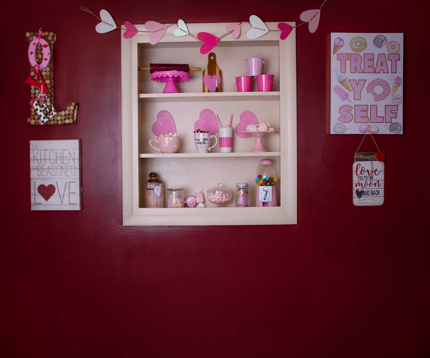 Kate Valentines Kitchen Backdrop Designed By Erin Larkins -UK