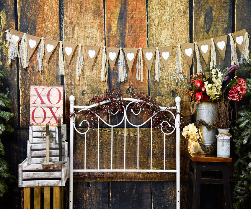 Kate Valentine's Day Headboard Backdrop Designed by AAE Photography -UK