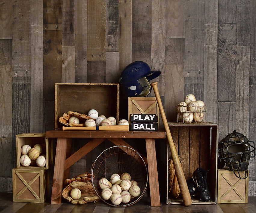 Kate Vintage Baseball Sports Backdrop Designed By Mandy Ringe Photography -UK