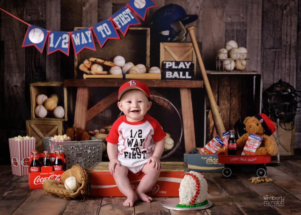 Kate Vintage Baseball Sports Backdrop Designed By Mandy Ringe Photography -UK