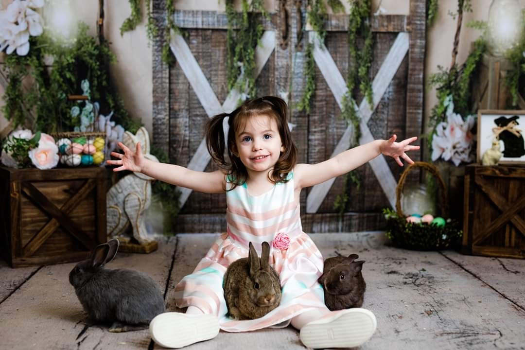 Kate Spring Barn Door Manor Backdrop Designed by Megan Leigh Photography -UK
