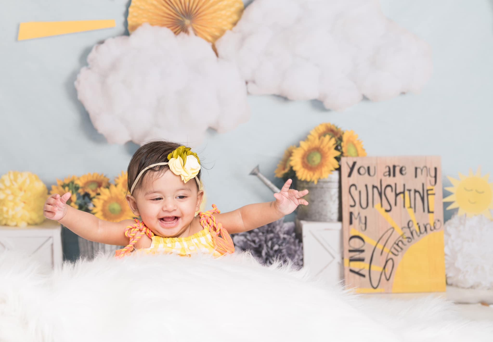 Kate Summer Sunflower Sunshine Backdrop Designed By Mandy Ringe Photography -UK
