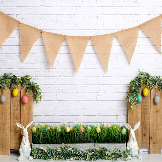 Kate Easter Fence Backdrop Designed by Megan Leigh Photography -UK