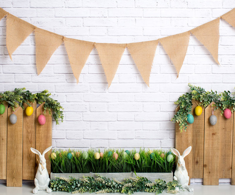 Kate Easter Fence Backdrop Designed by Megan Leigh Photography -UK