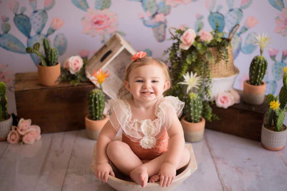 Kate Emmas Cactus Children Backdrop Designed by Keerstan Jessop -UK