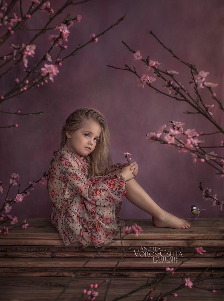 Kate Abstract Pink Fine Art Backdrop for Photography -UK