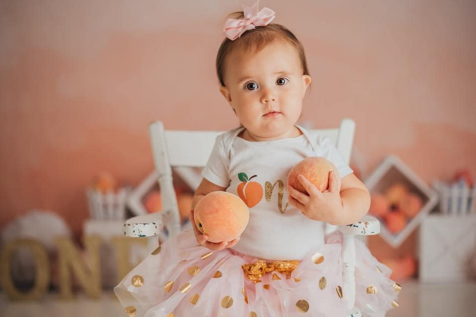 Kate Autumn Peaches and Cream Backdrop Designed By Mandy Ringe Photography -UK