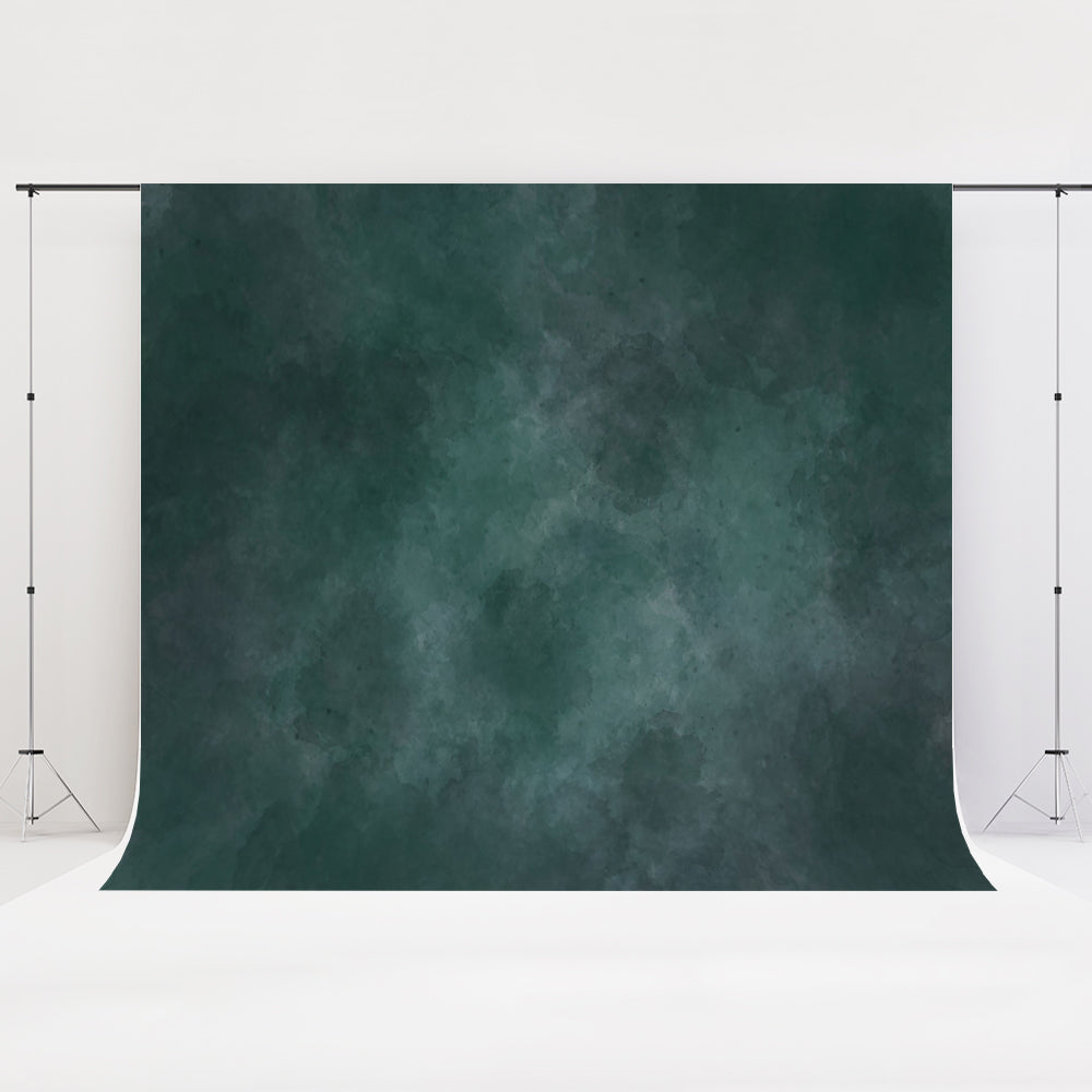 Kate Abstract Origin Teal Color Textured Backdrop Designed By Pine Park Collection -UK