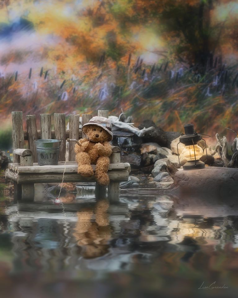 Kate Fine Art Cattails Backdrop for Photography Designed by Lisa Granden -UK