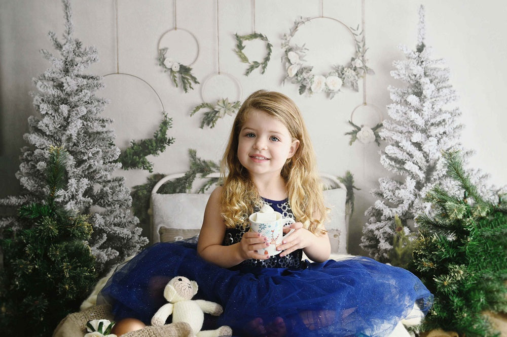 Kate Christmas/Winter Bed Backdrop Designed by Mandy Ringe Photography -UK