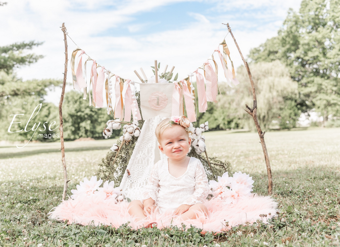 Kate Pink Camp Backdrop Outdoor Girl Tent Elyse images by Danielle Fishbein -UK