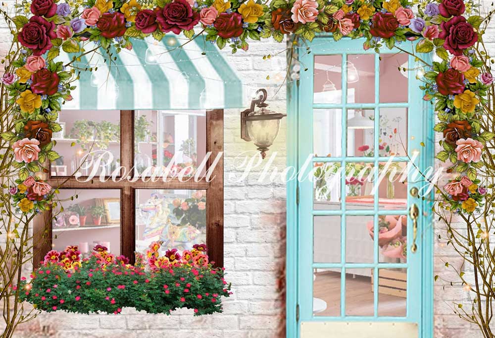 Kate Florist Backdrop Designed by Rosabell Photography -UK