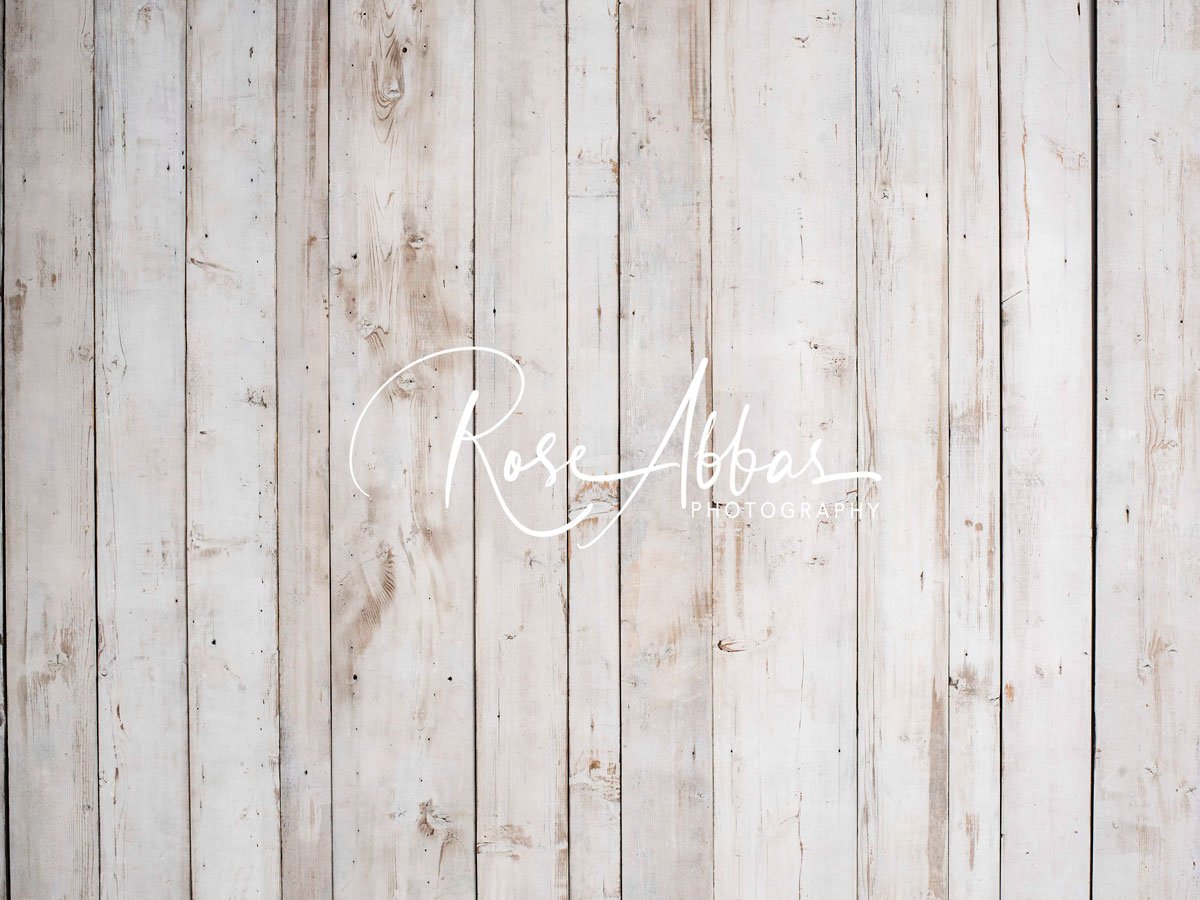 Kate Light Cream Wood Backdrop Designed By Rose Abbas -UK