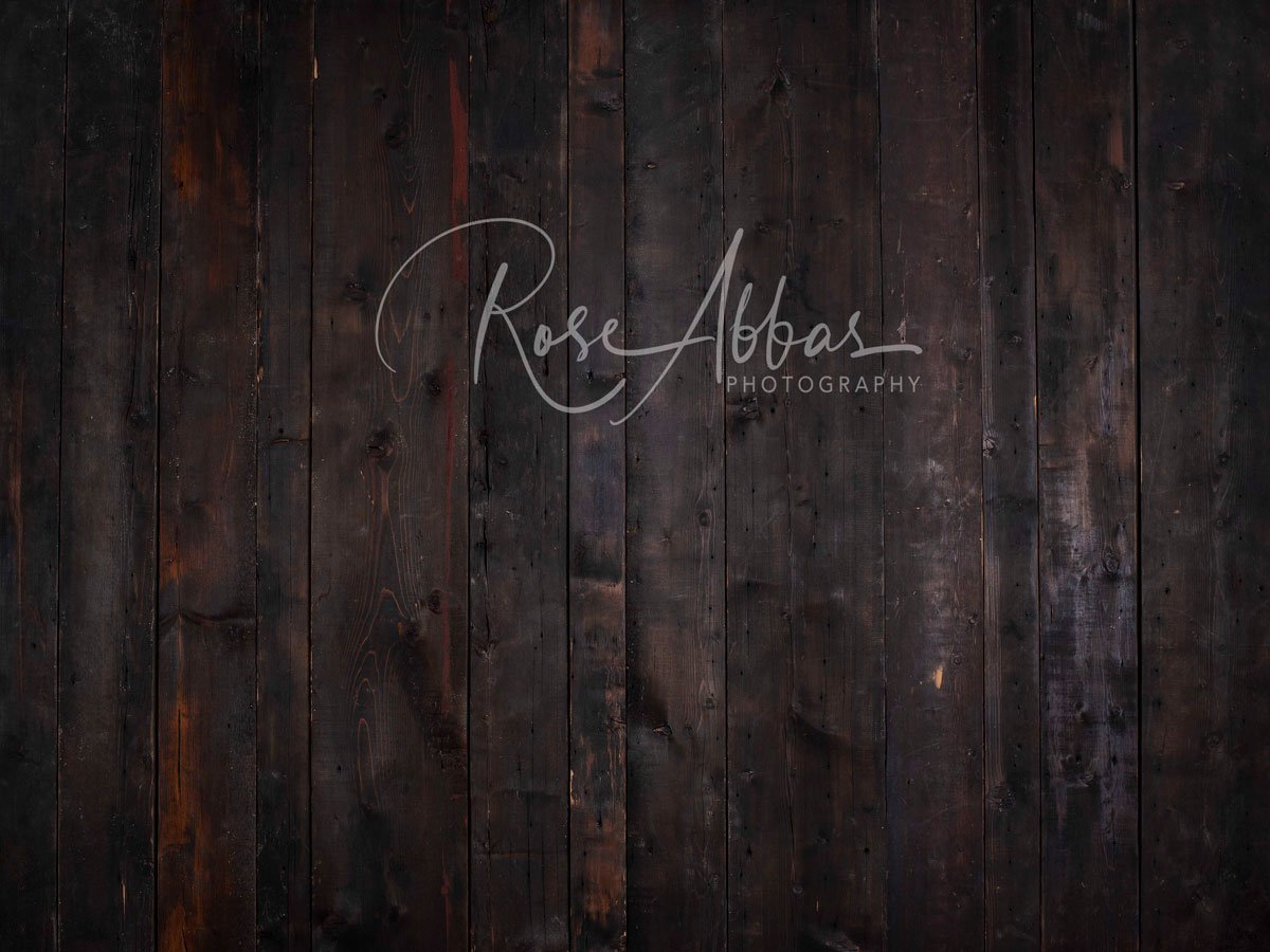 Kate Dark Brown Wood Backdrop Designed By Rose Abbas -UK