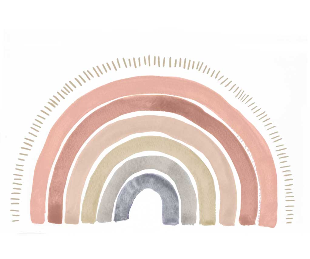 Kate Boho Rainbow Backdrop Designed by Mandy Ringe Photography -UK