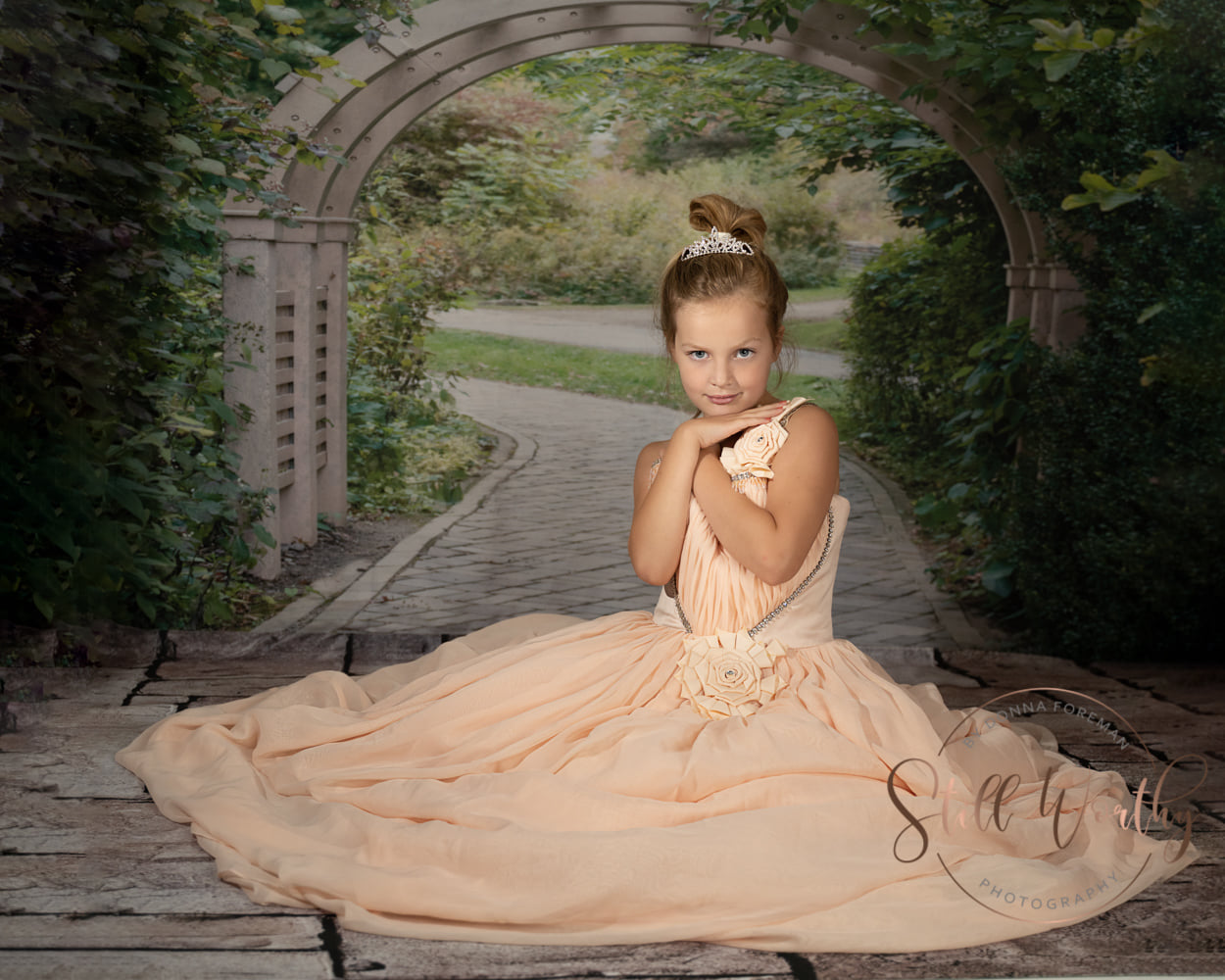 Kate Spring Park Arch Backdrop Designed By Erin Larkins -UK