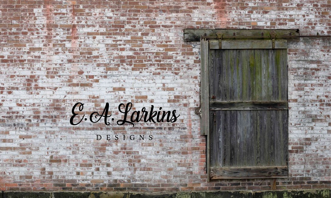 Kate Brick Wall with Door Backdrop Designed By Erin Larkins -UK
