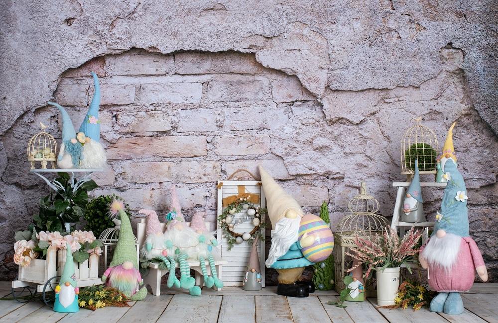 Kate Spring Elf Cake Smash Backdrop Designed by Rose Abbas -UK
