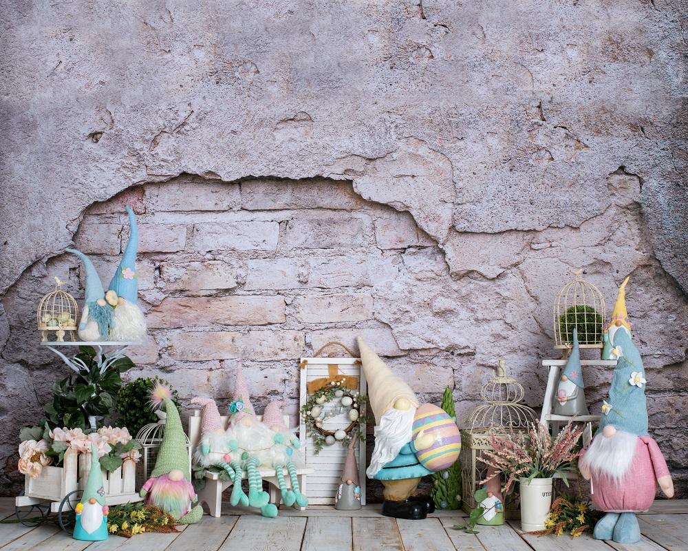 Kate Spring Elf Cake Smash Backdrop Designed by Rose Abbas -UK