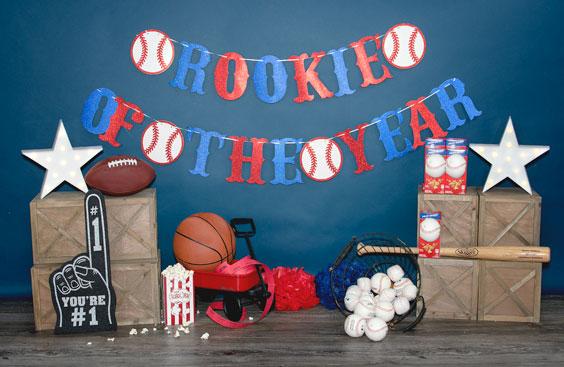 Kate Rookie of the Year Sports Backdrop Designed by Valerie Miranda -UK