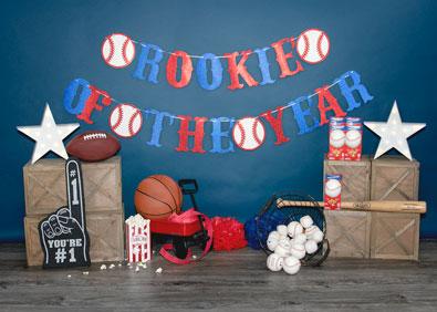 Kate Rookie of the Year Sports Backdrop Designed by Valerie Miranda -UK