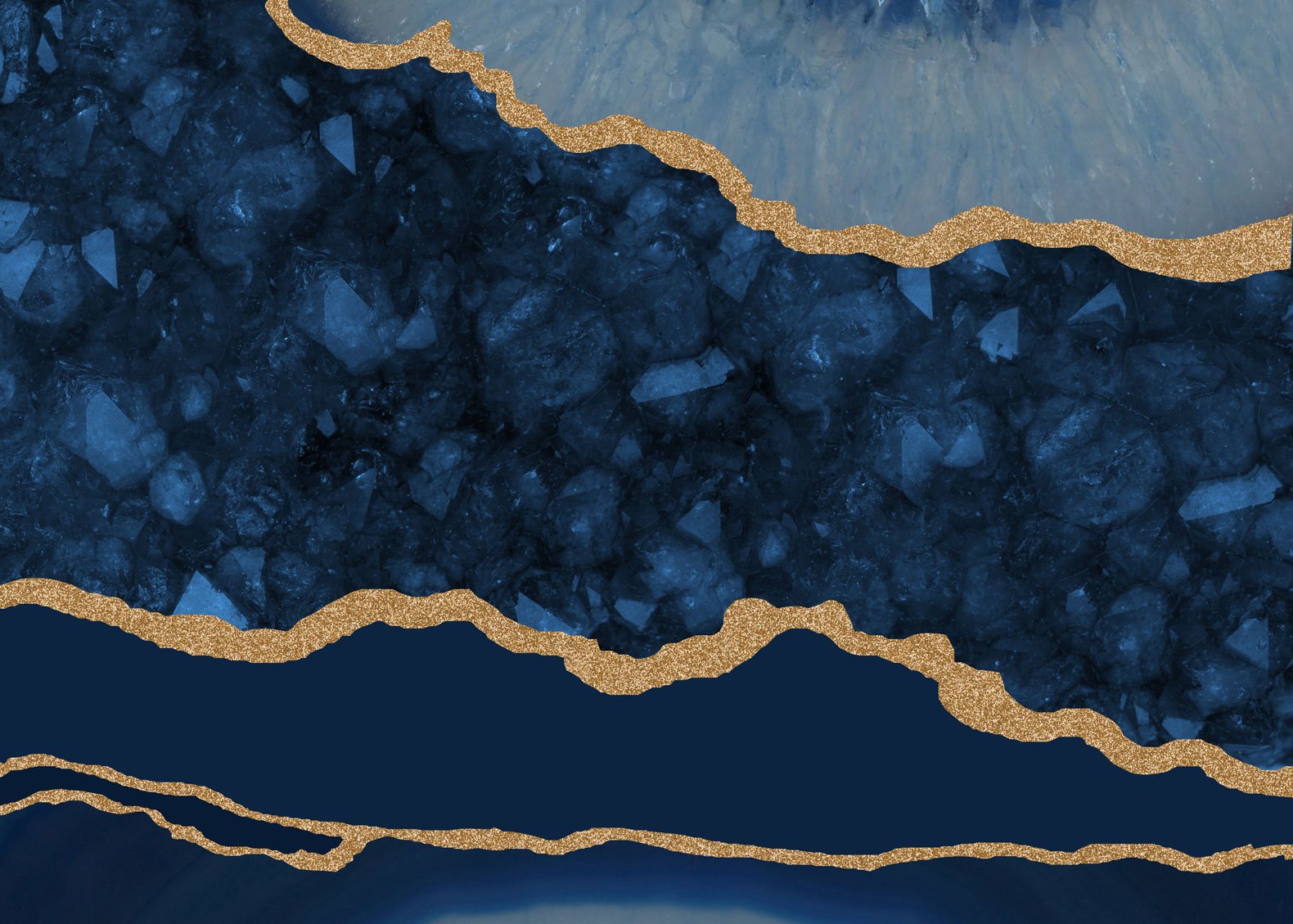 Kate Tapestry Blue Geode Backdrop Designed by Mini MakeBelieve -UK