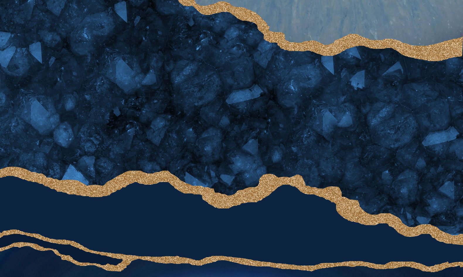 Kate Tapestry Blue Geode Backdrop Designed by Mini MakeBelieve -UK