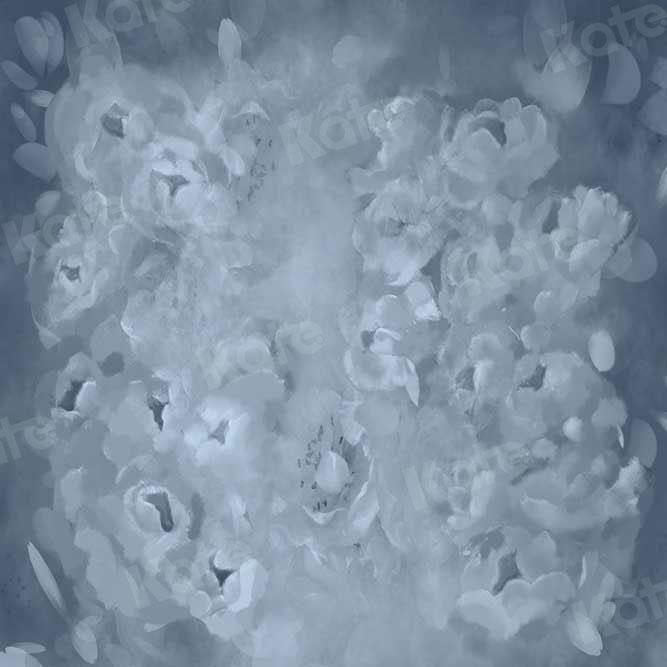 Kate Fine Art Florals Misty Grey Backdrop for Photography -UK