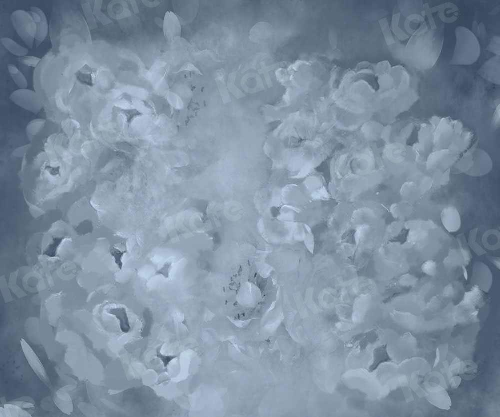 Kate Fine Art Florals Misty Grey Backdrop for Photography -UK