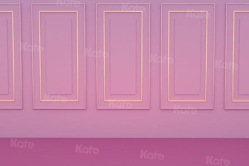 Kate Light Plum Wall Floor Girl Backdrop for Photography -UK