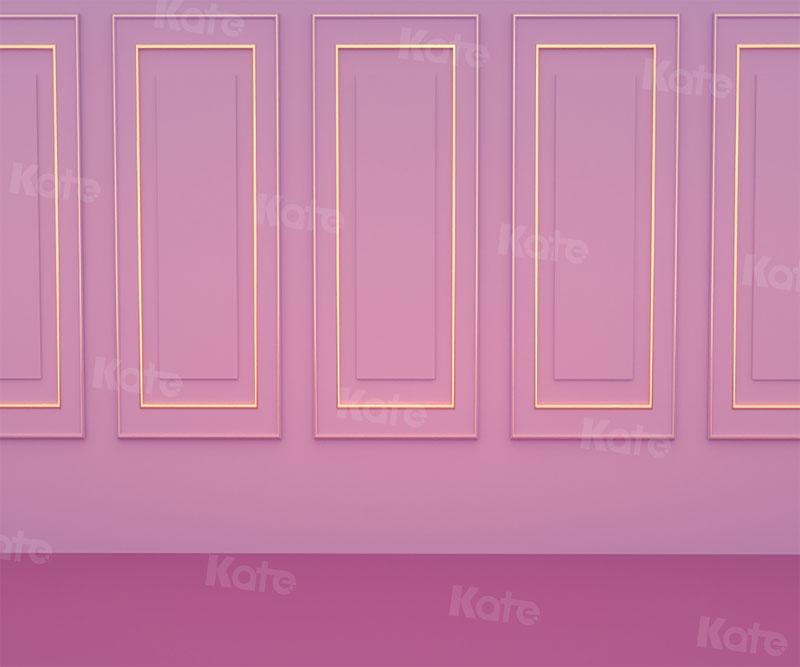 Kate Light Plum Wall Floor Girl Backdrop for Photography -UK