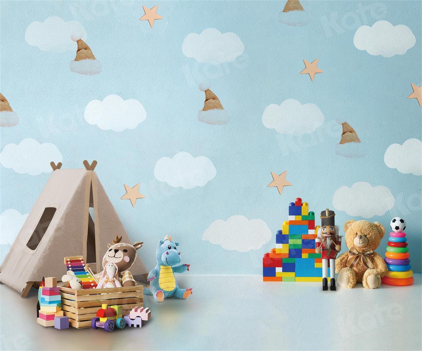 Kate Tent Children's Toy Room Backdrop for Photography -UK