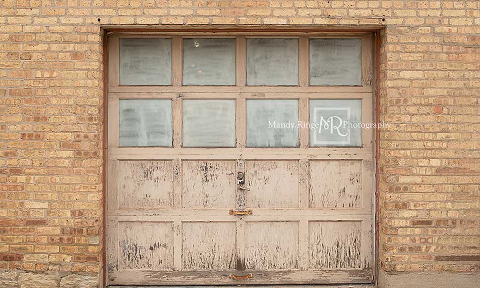 Kate Vintage Garage Door Backdrop Designed by Mandy Ringe Photography -UK