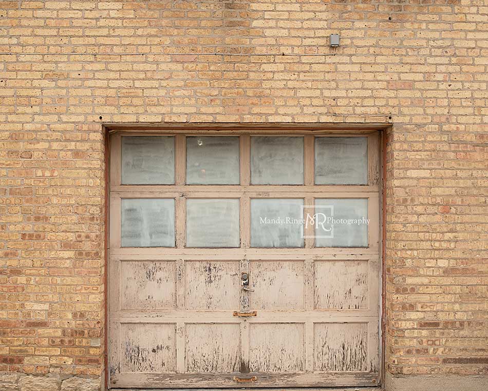 Kate Vintage Garage Door Backdrop Designed by Mandy Ringe Photography -UK