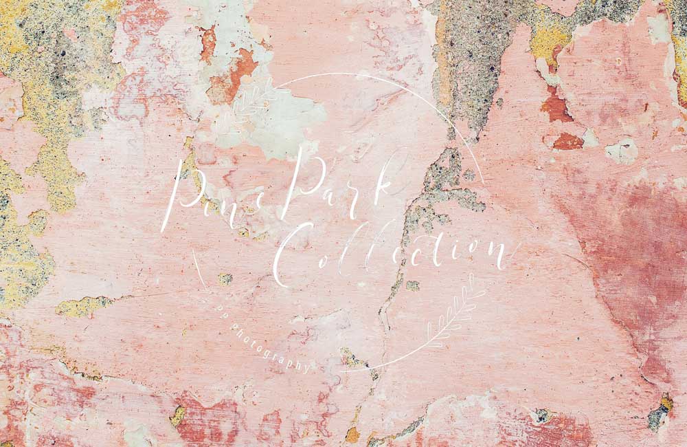 Kate Pink Stucco Wall Backdrop Designed By Pine Park Collection -UK