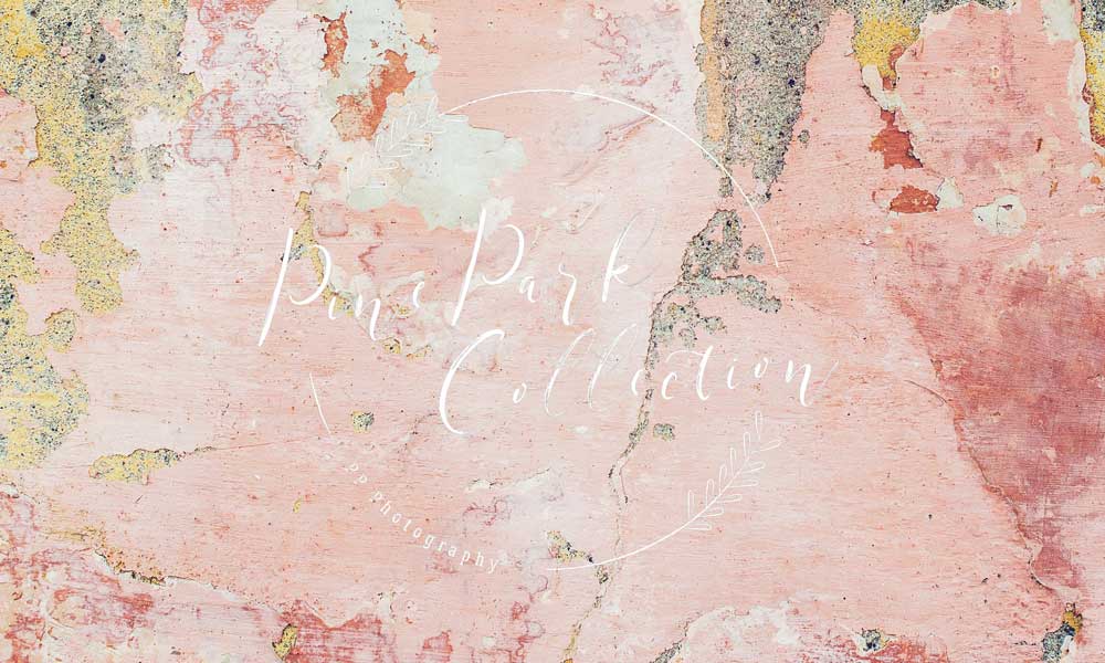 Kate Pink Stucco Wall Backdrop Designed By Pine Park Collection -UK