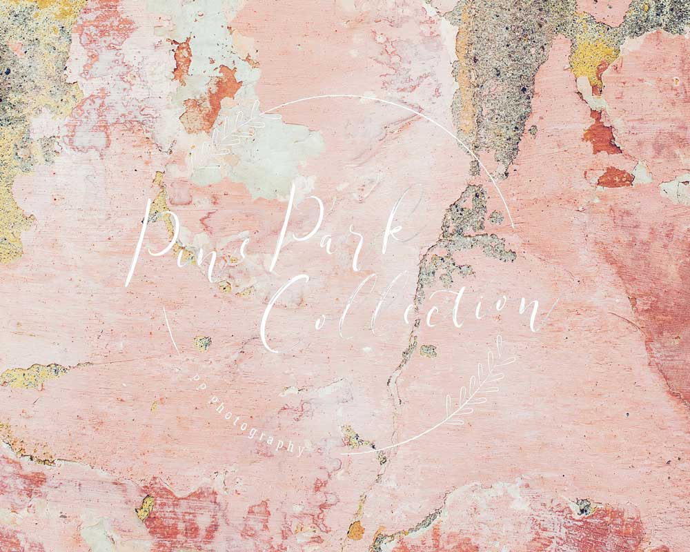 Kate Pink Stucco Wall Backdrop Designed By Pine Park Collection -UK