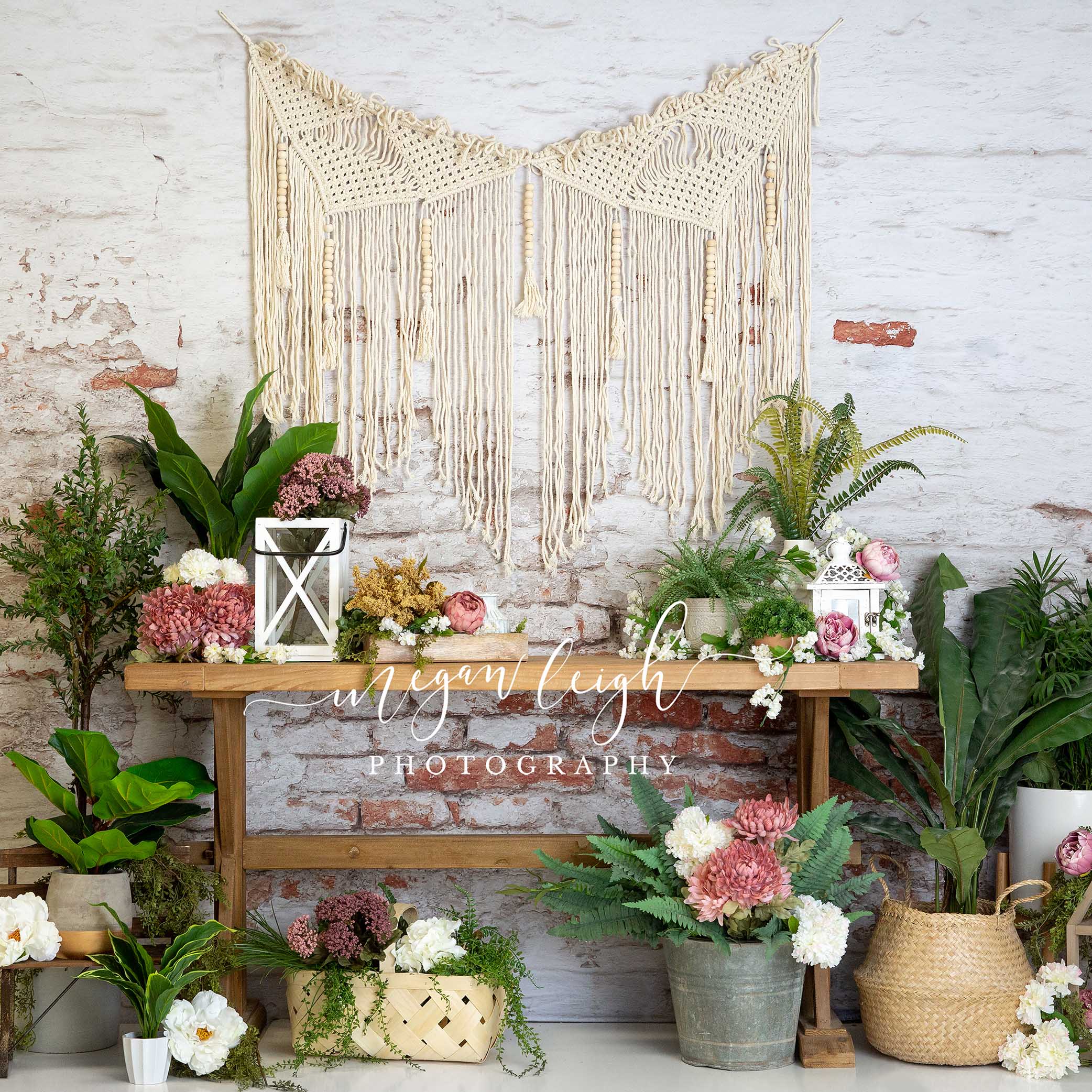 Kate Boho Summer Backdrop Designed by Megan Leigh Photography -UK